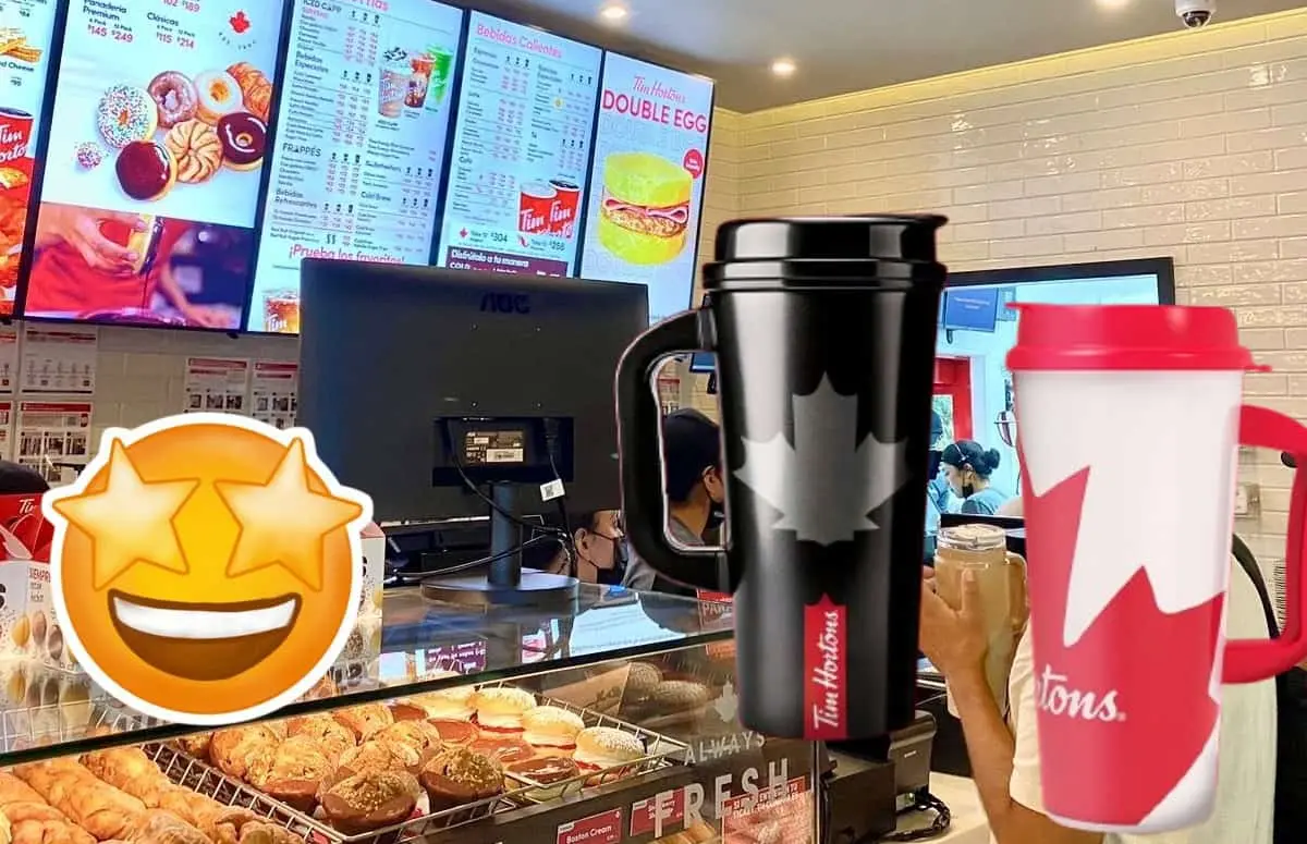 Son dos modelos de termos coleccionables lanzados por Tim Hortons. Edicón: TBN