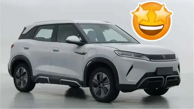 Así luce el Atto 2, con su diseño elegante y moderno. Foto: BYD / TBN