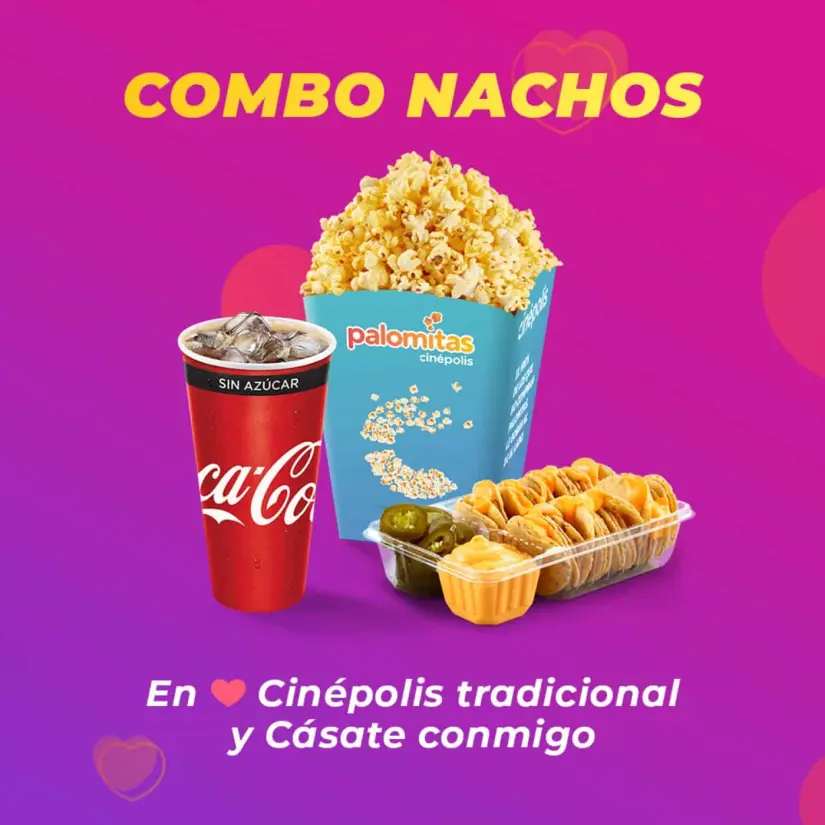 Combos de varios precios hay en Cinepolis. Foto: Cortesía