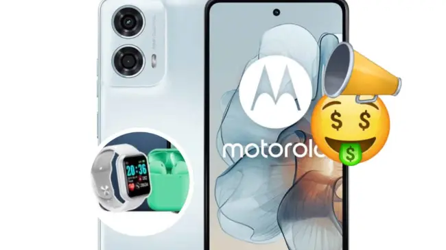 El celular Motorola Moto G24 Power trae cámara principal de 50 megapíxeles. Foto: Cortesía