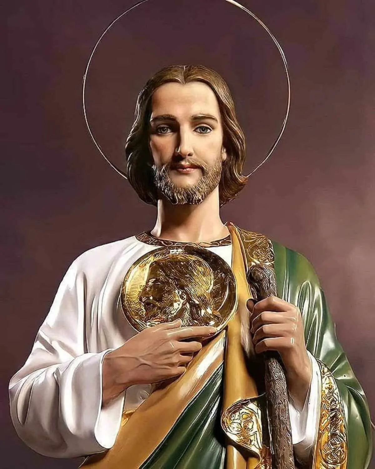 Estatuilla de San Judas Tadeo. Foto: Padre Nain Villegas.