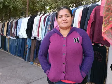 Wendy López: de niña vendía quesos en las calles y hoy lidera el Tianguis de Los Ángeles en Culiacán