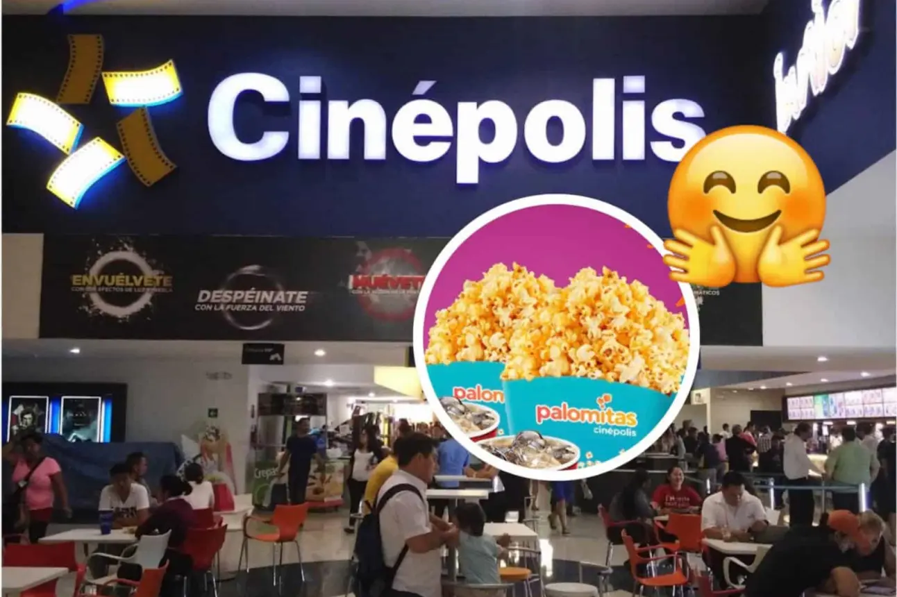 En sucursales de Cinépolis palomitas grandes en promoción; Checa, la fecha. Foto: Cortesía