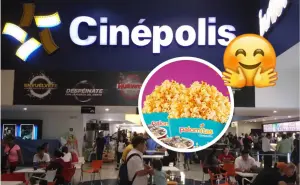 Cinépolis pone 2 palomitas grandes por $99 pesos para celebrar el Día de las Palomitas; Cuándo aplica