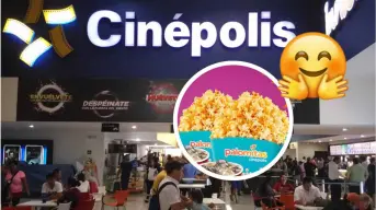 Cinépolis pone 2 palomitas grandes por $99 pesos para celebrar el Día de las Palomitas; Cuándo aplica