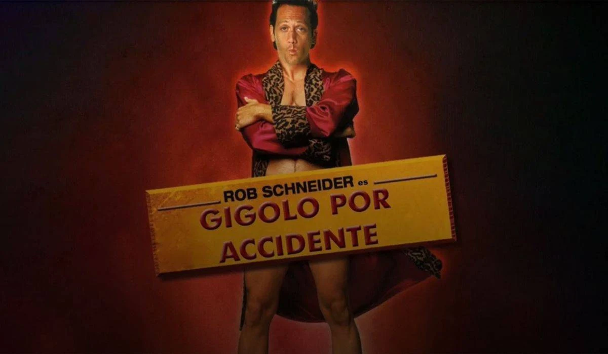 Portada de Gigolo por accidente (1995) protagonizado por Ron Schneider