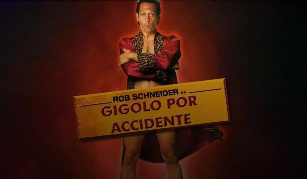 Portada de Gigolo por accidente (1995) protagonizado por Ron Schneider