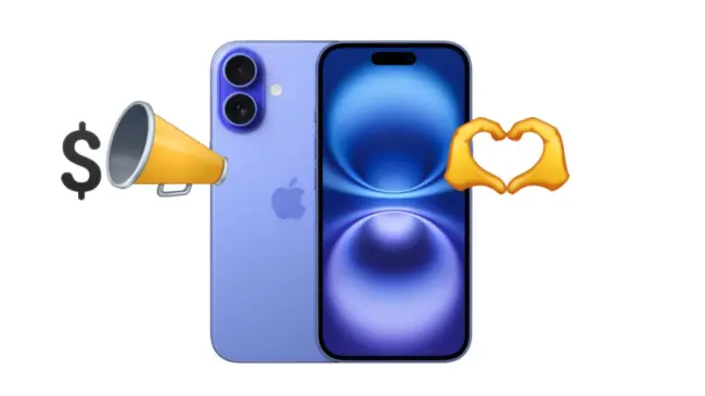 El iPhone 16,que de la gama alta, trae pantalla OLED 6,1 pulgadas. Foto: Cortesía