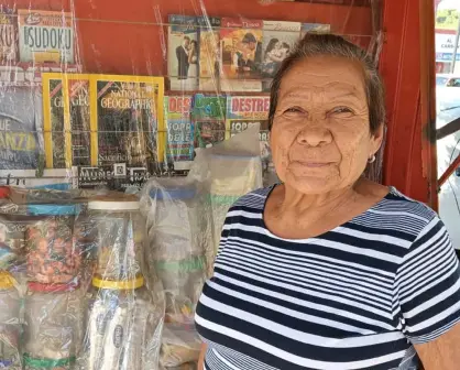 Rosa Isela Valdez, la tenaz vendedora de revistas al sur de Culiacán