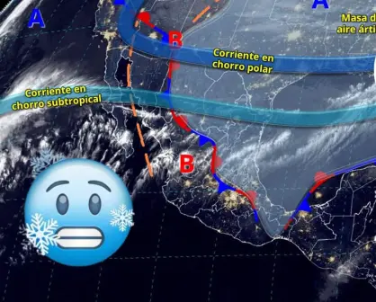 Frente frío 24 congelará a México con hasta 10 grados bajo cero; ¿qué estados afectará?