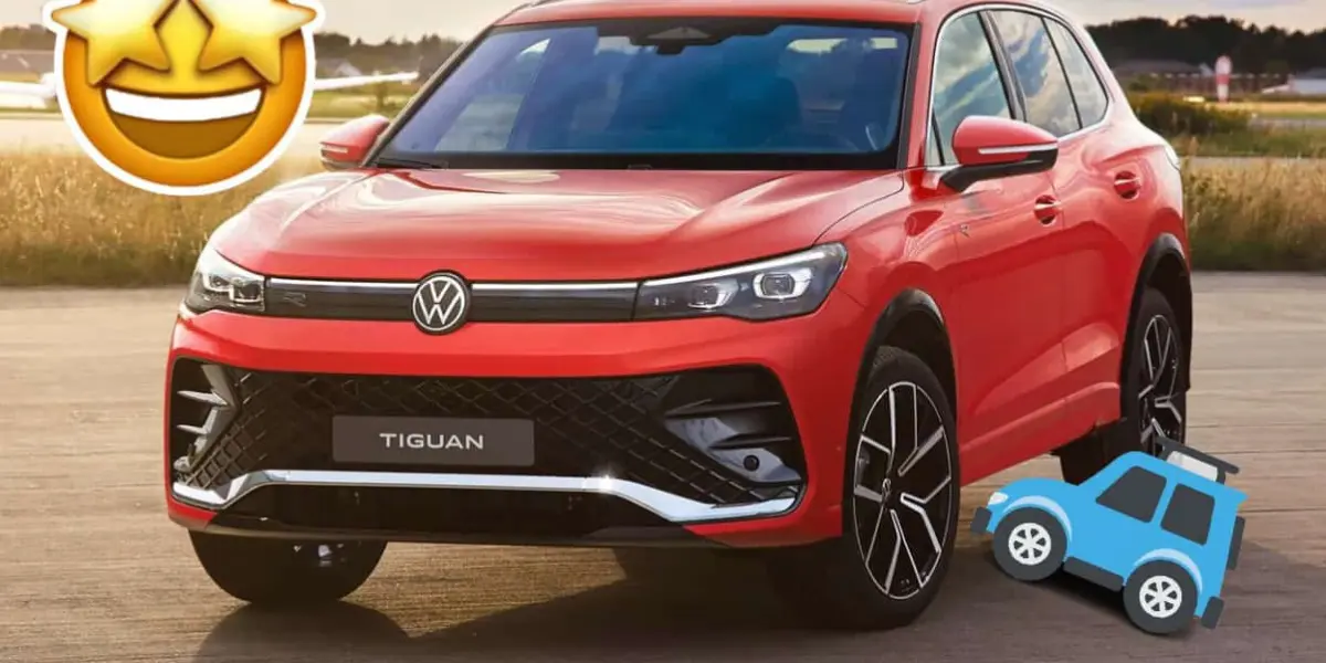 La Tiguan 2024 se fabrica en la planta de Volkswagen en Puebla. Edición de foto: TBN