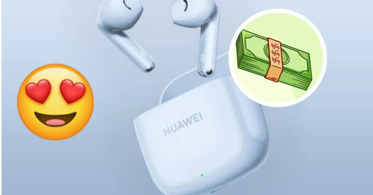 Huawei Freebuds Se 2 en promoción por el Día de San Valentín 2025, en Mercado Libre