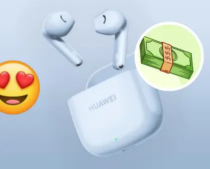 Huawei Freebuds Se 2 en promoción por el Día de San Valentín 2025, en Mercado Libre