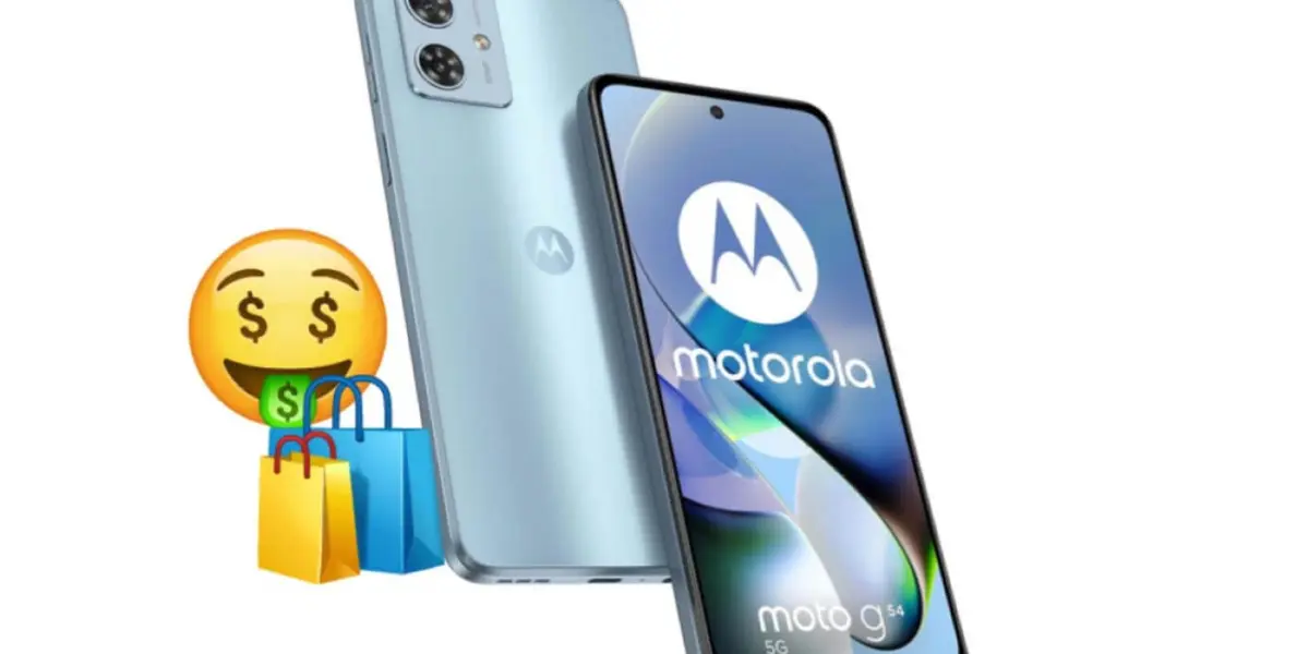 El Motorola Moto G54 incluye cámara principal de 50 megapíxeles. Foto: Cortesía