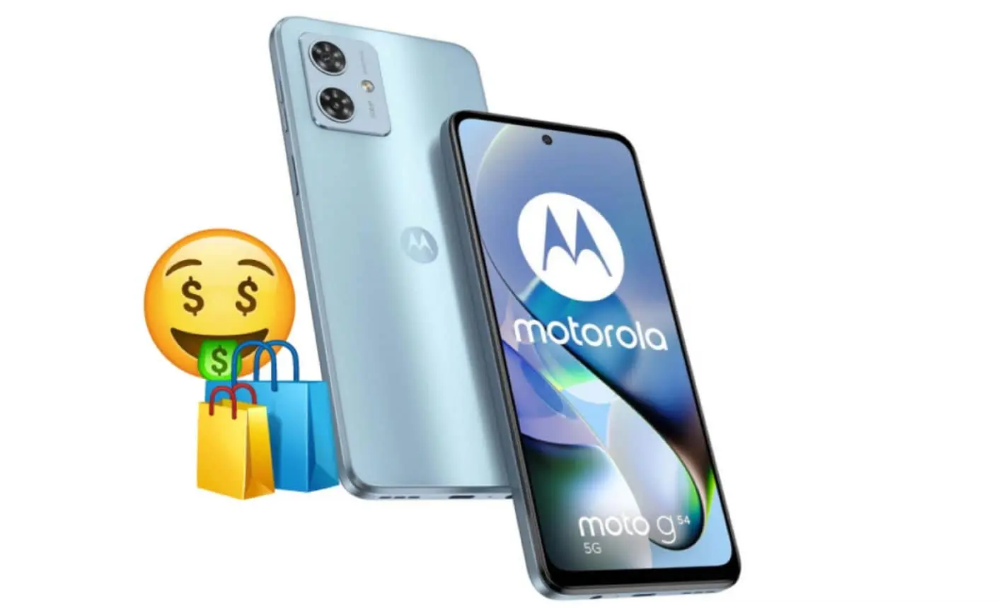 El Motorola Moto G54 incluye cámara principal de 50 megapíxeles. Foto: Cortesía