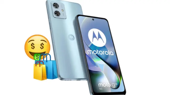 El Motorola Moto G54 incluye cámara principal de 50 megapíxeles. Foto: Cortesía