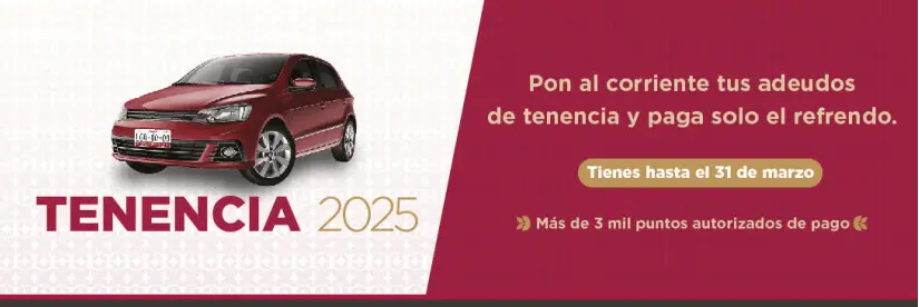 Este será el costo del refrendo vehicular 2025, en Edomex. Foto: Gobierno del Estado de México.