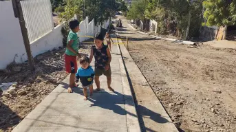 Pavimentación de calles en Renato Vega Amador en Culiacán mejora movilidad y calidad de vida