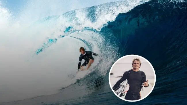 Conoce a Alan Cleland, el surfista que clasificó para el Tour Mundial de Surf 2025.