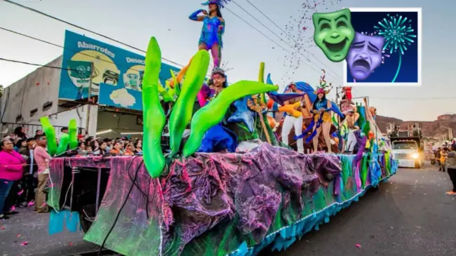 Presentan el Carnaval de Guaymas 2025, en Sonora. Foto: Cortesía