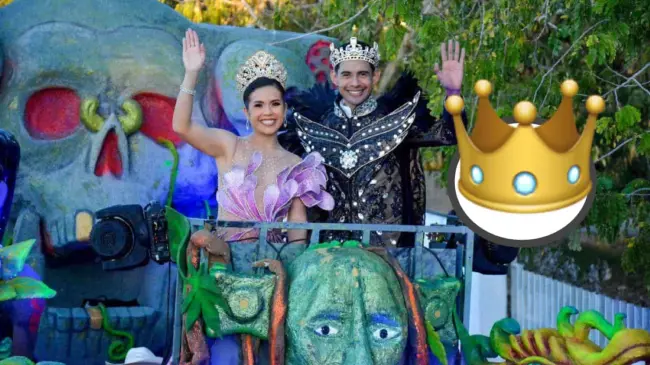Programa de los eventos y los precios para el Carnaval de Campeche 2025. Foto: Cortesía