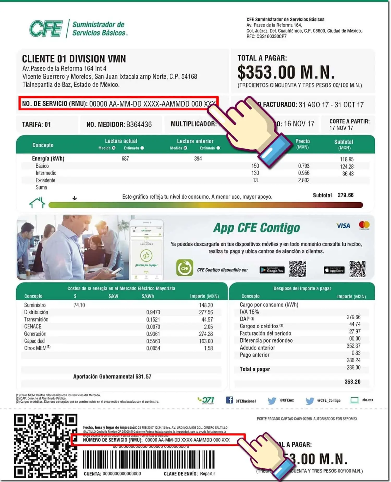 Descuento en mi recibo de luz en 2025. Foto: Cortesía