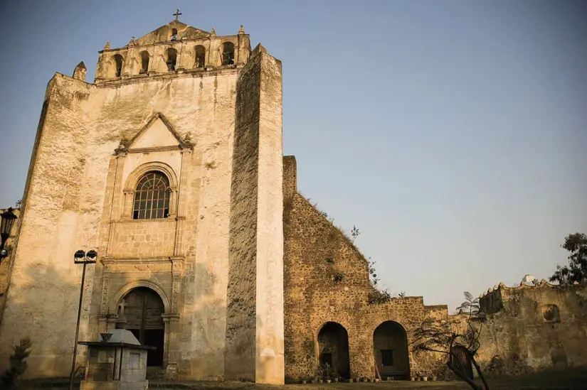  Ex Convento de San Juan Bautista, en Tlayacapan. Foto: Cortesía