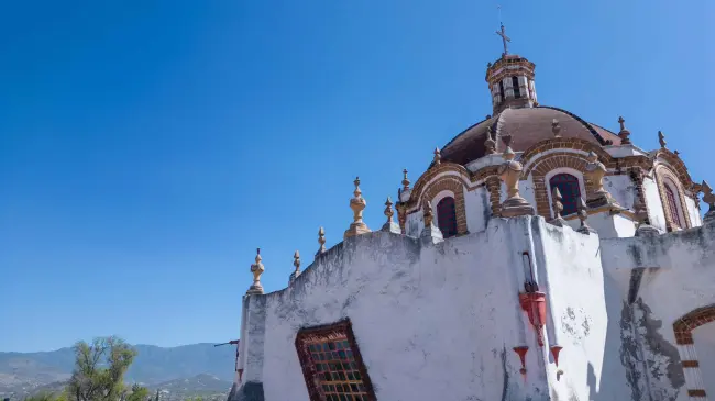 La iglesia en el centro de Zimapán es una belleza para los visitantes. Foto: Cortesía.
