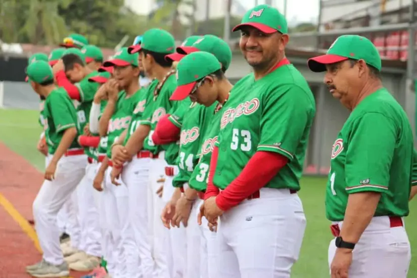 Selección Mexicana de Béisbol Sub-12. Foto: CONADE