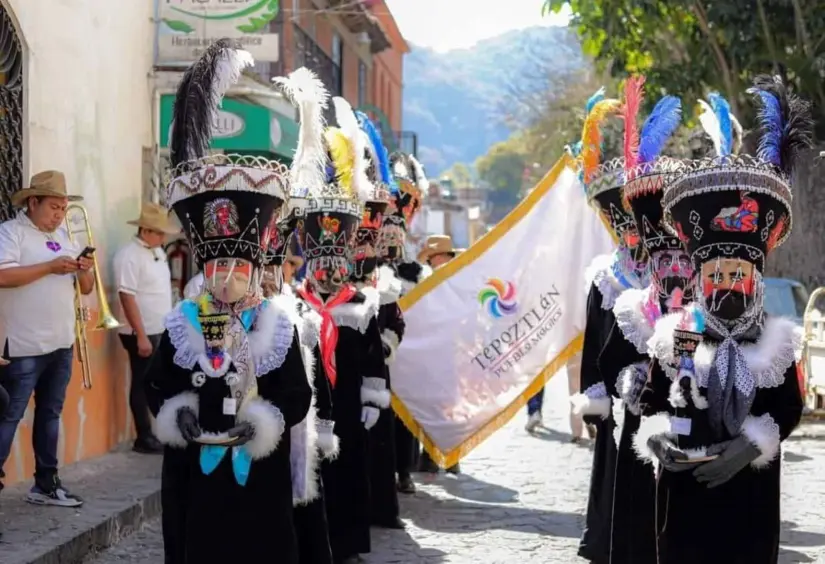  Carnaval de Tepoztlán 2025 del 1 al 4 de marzo. Foto: Cortesía