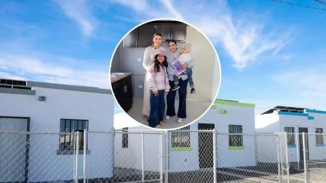Conoce más detalles del programa de Viviendas Violeta de Baja California para mamás solteras. Foto: Cortesía