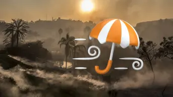 Clima en Baja California hoy 6 de junio: vientos fuertes por línea seca en el norte de México