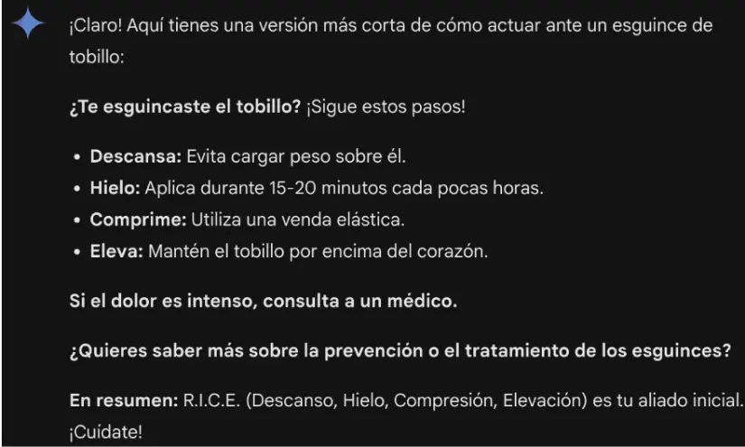 Respuesta a duda. Gemini.