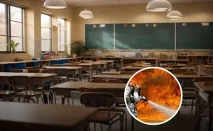 Incendio en Baja California; ciudades que suspendieron las clases