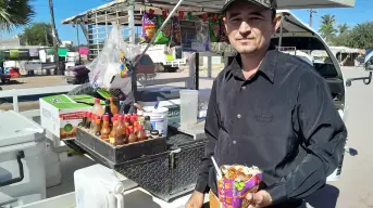 El Gallo Sosa con el sabor de los cueritos preparados conquista Villa Juárez