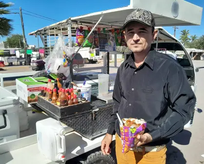 El Gallo Sosa con el sabor de los cueritos preparados conquista Villa Juárez