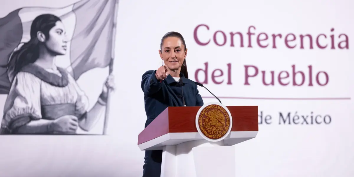 Claudia Sheinbaum, presidenta de México.