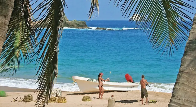 Mazunte, en Oaxaca. Foto: México desconocido.