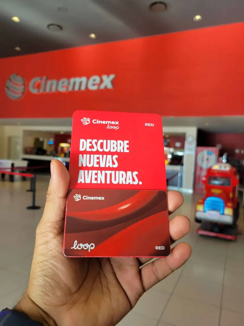 Nivele Red de Cinemex Loop. Foto: Cortesía