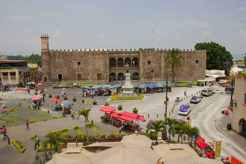 Palacio de Cortés, en Morelos. Foto: Gobierno del Municipio de Cuernavaca.