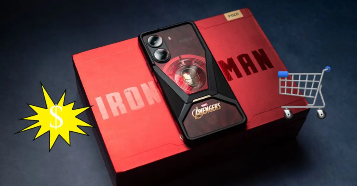 Poco X7 Pro de Iron Man con descuento considerable en Mercado Libre, por Día de San Valentín