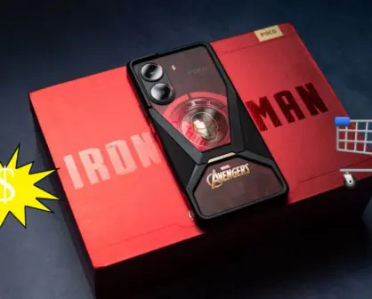 Poco X7 Pro de Iron Man con descuento considerable en Mercado Libre, por Día de San Valentín