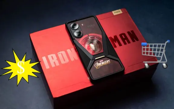 Poco X7 Pro de Iron Man con descuento considerable en Mercado Libre, por Día de San Valentín