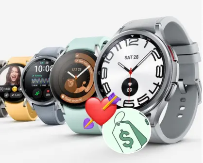 Remate de San Valentín 2025 en Sams Club; Samsung Galaxy Watch 6 Classic y este es su precio