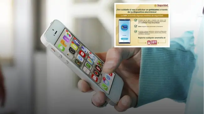 Cuidado con apps de préstamos.