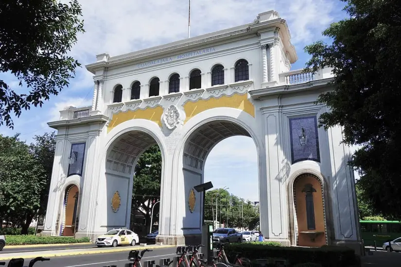 Avenida Vallarta, en Guadalajara. 