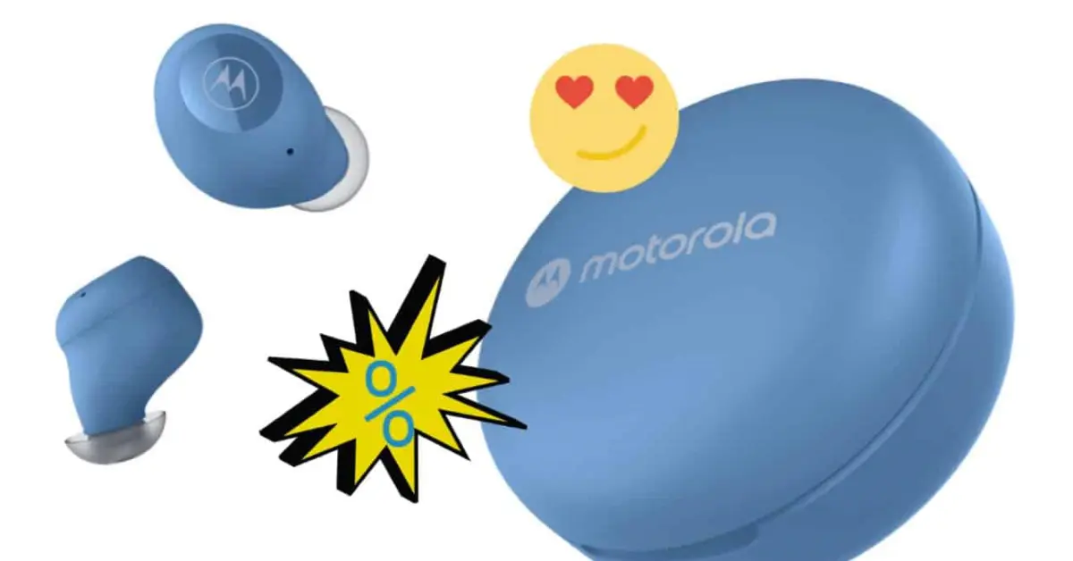 Audífonos Motorola Moto Buds 250 en remate en Mercado Libre por el Día de San Valentín