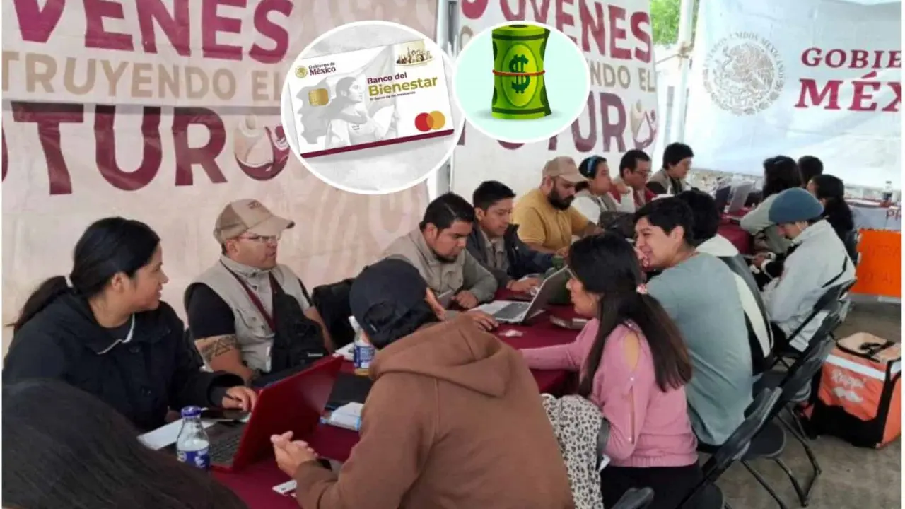 Pago de Jóvenes Construyendo el Futuro en 2025. Foto: Cortesía
