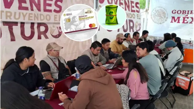 Pago de Jóvenes Construyendo el Futuro en 2025. Foto: Cortesía