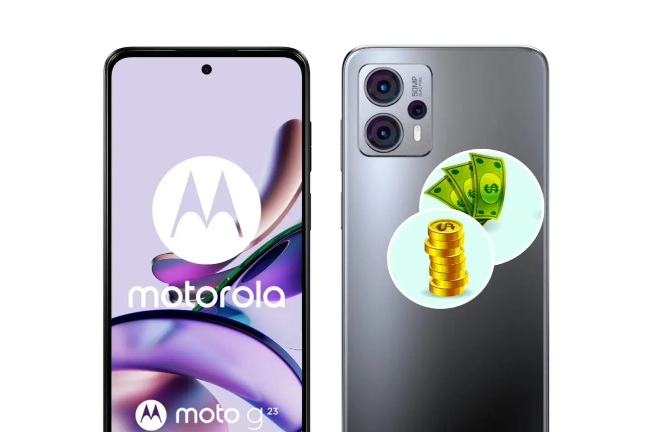 El celular Moto G23 incluye cámara principal de 50 megapíxeles. Foto: Cortesía